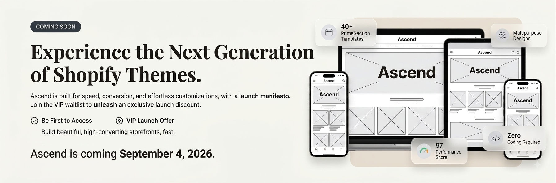 Ascend Shopify Themes Banner
